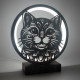 Night Light "Fairy Cat"  – LED Lamp in the Shape of a Bear