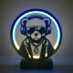 Night Light "Cool Bear" – LED Lamp in the Shape of a Bear