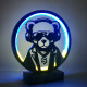 Night Light "Cool Bear" – LED Lamp in the Shape of a Bear