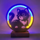Night Light "Cute Kitty"  – LED Lamp in the Shape of a Bear