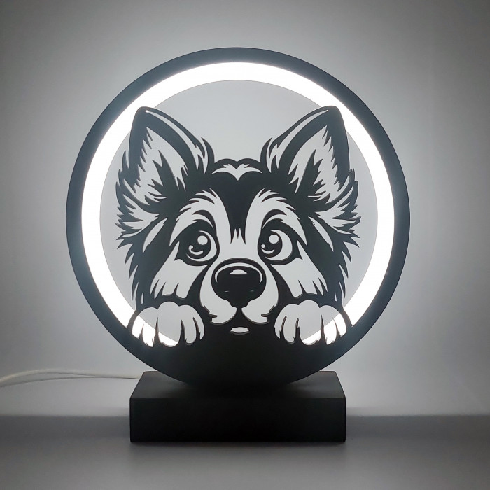 Night Light "Loyal Dog"  – LED Lamp in the Shape of a Bear