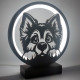 Night Light "Loyal Dog"  – LED Lamp in the Shape of a Bear