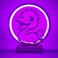 Night Light "Fiery Duck"
