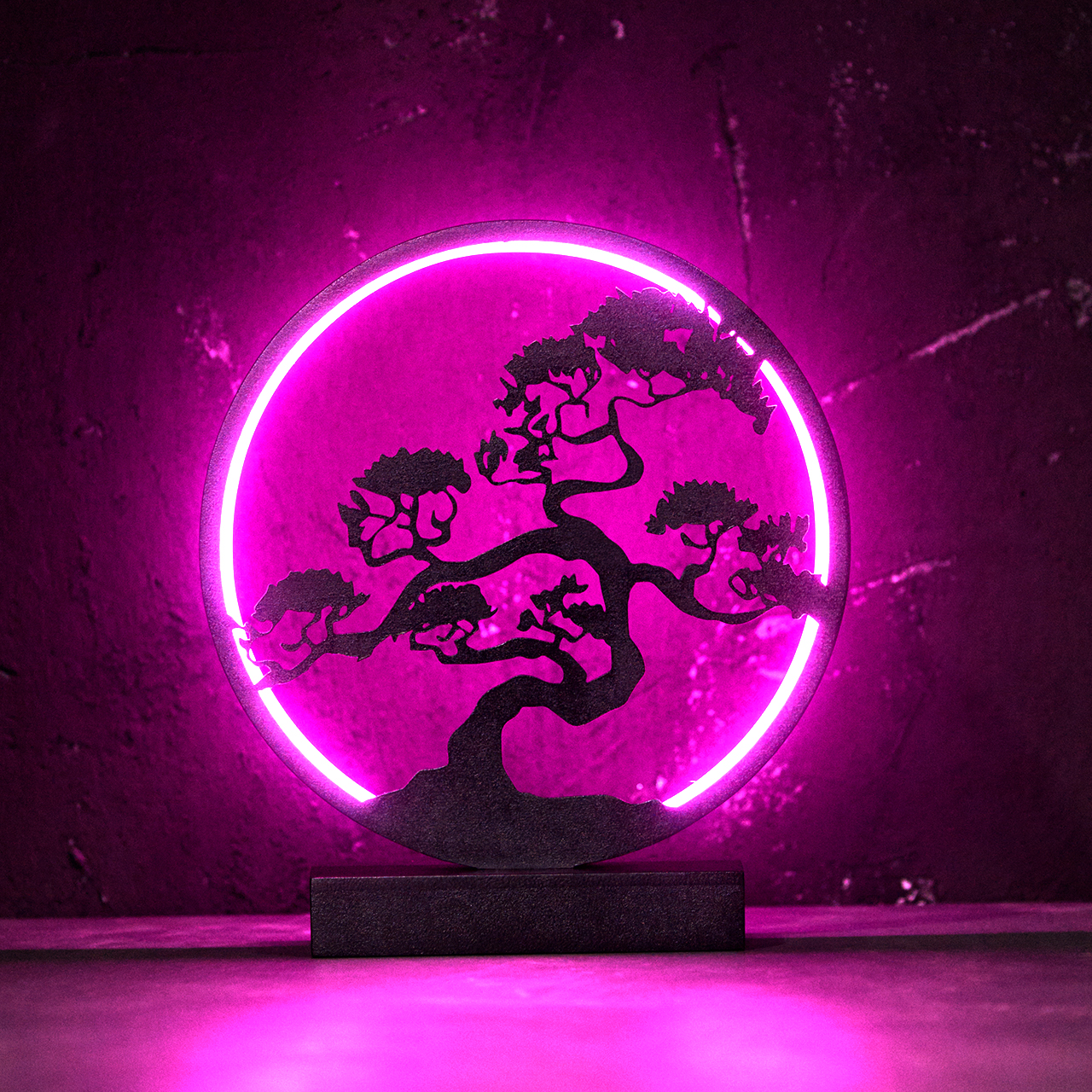 Neon night light "Bonsai - Neon "Bonsai tree"